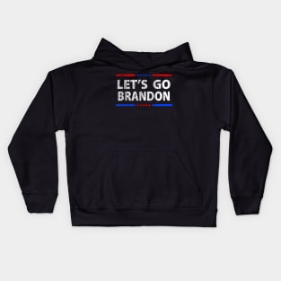 Let's Go Brandon Patriotic FJB Kids Hoodie